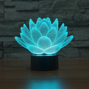 Lotus Flower Hologram LED Lamp